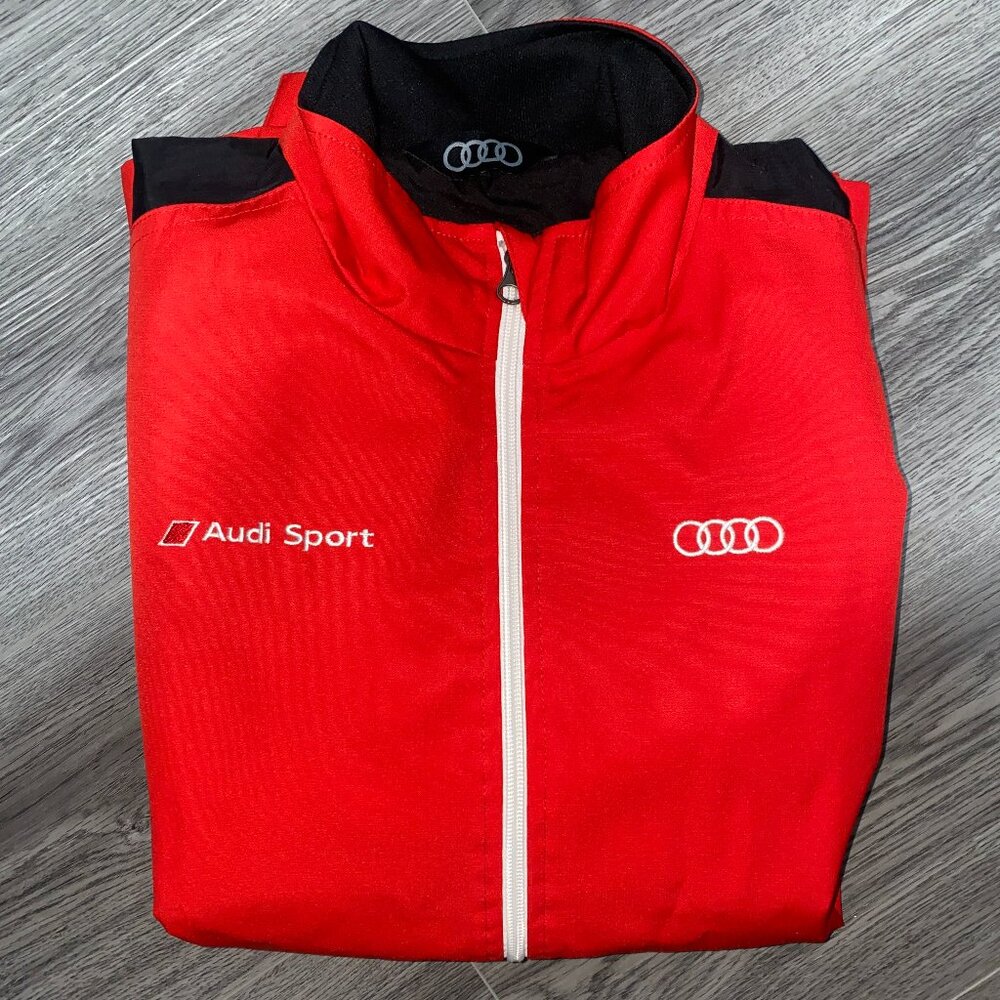 Audi Sport Size L Red Jacket